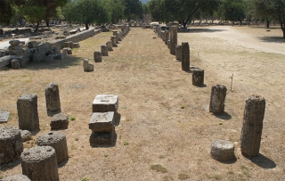 Ανάδειξη και αναστύλωση του γυμνασίου Αρχαίας Ολυμπίας στο Επιχειρησιακό Πρόγραμμα της Περιφέρειας Δυτικής Ελλάδας