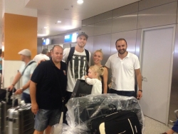 Στην Ελλάδα με την οικογένειά του έφτασε σήμερα ο Μάτι Νουουτίνεν του Αρκαδικού!!
