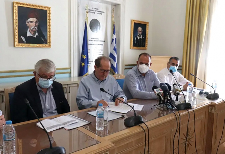 Σύμφωνο κατασκευής 4 κόμβων μεταξύ Περιφέρειας Πελοποννήσου και Δήμων Τρίπολης, Μεγαλόπολης και Γορτυνίας