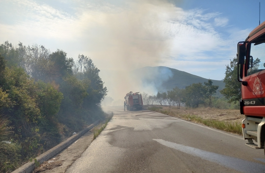 Οριοθετήθηκε η πυρκαγιά στην περιοχή Καλύβια του Δήμου Μεγαλόπολης