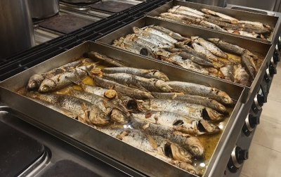 Τα ψάρια που κατασχέθηκαν στην Π. Επίδαυρο διαθέτει σήμερα το Συσσίτιο Ευαγγελίστριας Ναυπλίου
