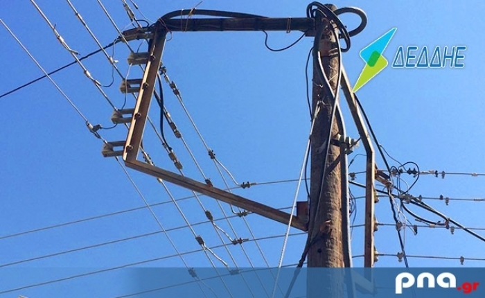 Διακοπή ηλεκτροδότησης σε περιοχή του Δήμου Καλαβρύτων