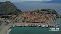 Μόντε Κάρλο το Ναύπλιο για το 5ο Mediterranean Yacht Show (βίντεο drone)