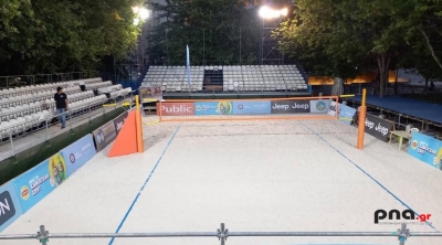Ξεκίνησε το Beach Volley στην πλατεία Συντάγματος