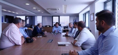 Συνάντηση Δημάρχου Ευρώτα με τον Υπουργό Μετανάστευσης και Ασύλου