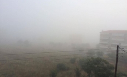 Περιορισμένη η ορατότητα το πρωί της Τετάρτης στην Τρίπολη (pics)