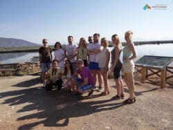 Ομάδα 14 ταξιδιωτικών πρακτόρων από Ρωσία και Ουκρανία στη λιμνοθάλασσα Μουστού
