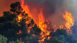 Μεγάλη φωτιά στη Νεάπολη Λακωνίας - Εκκενώθηκαν χωριά (vid)