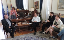 Συνάντηση του Δημάρχου Καλαμάτας με Δανούς δημοσιογράφους και τουριστικούς πράκτορες