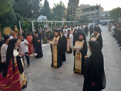 Κόρινθος | Υποδοχή Ιερών Λειψάνων στον Ιερό Ναό του Αποστόλου Παύλου (pics)