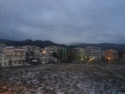 Λευκό τοπίο η Τρίπολη το πρωί της Παρασκευής