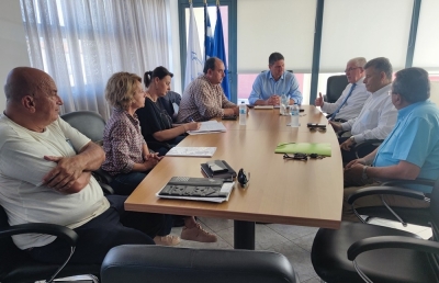 Σύσκεψη στο γραφείο του Δημάρχου Μεσσήνης για την εξέλιξη της εκτιμητικής διαδικασίας από τον ΕΛΓΑ