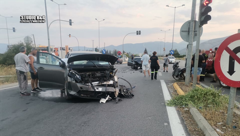 Αργολίδα: Σοβαρό τροχαίο ατύχημα με τραυματίες στο Άργος