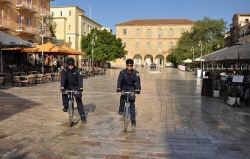 Επεκτείνεται και στο Ναύπλιο ο θεσμός της αστυνόμευσης με ποδήλατα
