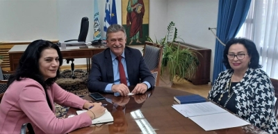 Σε εξαιρετικό κλίμα η συνάντηση του Δημάρχου Κορινθίων με την αναπληρώτρια Πρέσβη της Δημοκρατίας της Αρμενίας