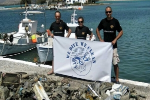 Με μεγάλη επιτυχία πραγματοποιήθηκε η δράση &quot;We Dive We Clean&quot; στην Ελαφόνησο