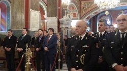 Τους Προστάτες του &quot;Τρεις Παίδες εν Kαμίνω&quot; γιόρτασε το Πυροσβεστικό Σώμα στην Τρίπολη