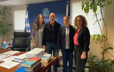 Συνάντηση του Χαρ. Μπονάνου με εκπροσώπους του Περιφερειακού Τμήματος  του Συνδέσμου Κοινωνικών Λειτουργών Δυτ. Ελλάδας