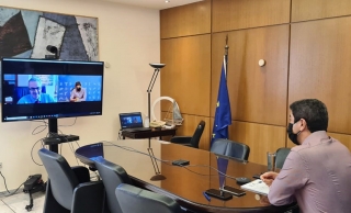 Διαδικτυακή συνάντηση του κ. Υφυπουργού Αθλητισμού κ. Ελ. Αυγενάκη με τον Πρύτανη του Πανεπιστημίου Πελοποννήσου