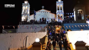 Χιλιάδες κόσμου στην λιτανεία της εικόνας του Ευαγγελισμού στο Ναύπλιο (video - pics)