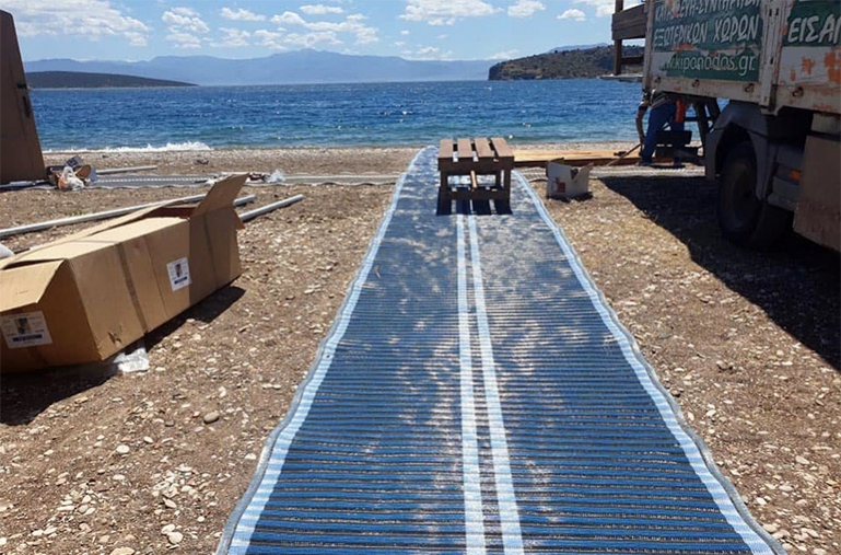 Εγκατάσταση Sea Access σε παραλίες του Δήμου Ναυπλιέων