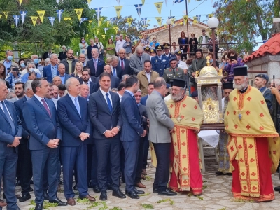 Η Μεσσήνη υποδέχθηκε σήμερα την εικόνα της Παναγίας της Βουλκανιώτισσας