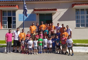 Επίσκεψη της ομάδας του Οίακα Ναυπλίου στο δημοτικό σχολειό Αγίου Δημήτριου