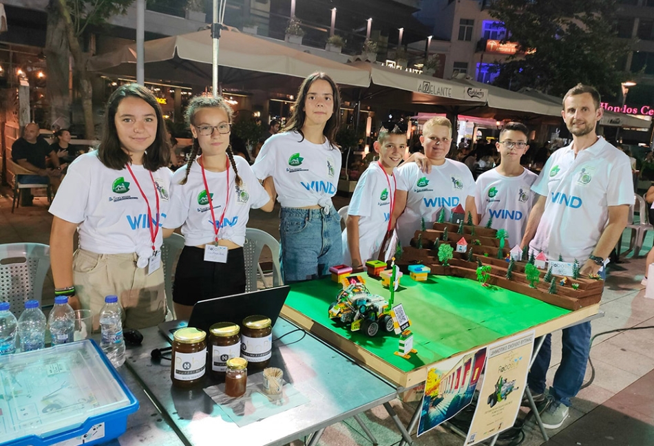 Συμμετοχή μαθητικής ομάδας του Δημοτικού Σχολείου Βυτίνας στο 1ο Φεστιβάλ Ρομποτικής και Ευφυών Συστημάτων του Δήμου Καλαμάτας