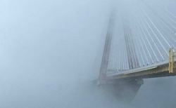 Εντυπωσιακή φωτογραφία από τη γέφυρα Ρίου-Αντιρρίου