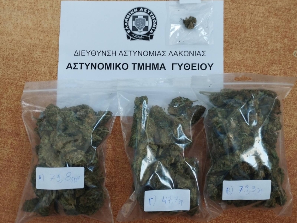 Σύλληψη 7 ατόμων για ναρκωτικά και κλοπή στην Περιφέρεια Πελοποννήσου