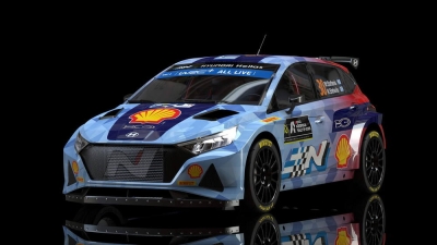 Ράλι Ακρόπολις: Τα αγωνιστικά χρώματα του Hyundai i20 N Rally2