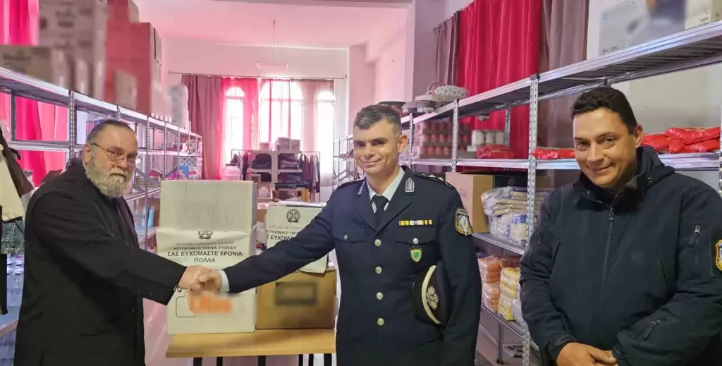 Διεύθυνση Αστυνομίας Λακωνίας, στην Ιερά Μητρόπολη Μονεμβασίας & Σπάρτης και στην Ιερά Μητρόπολη Μάνης