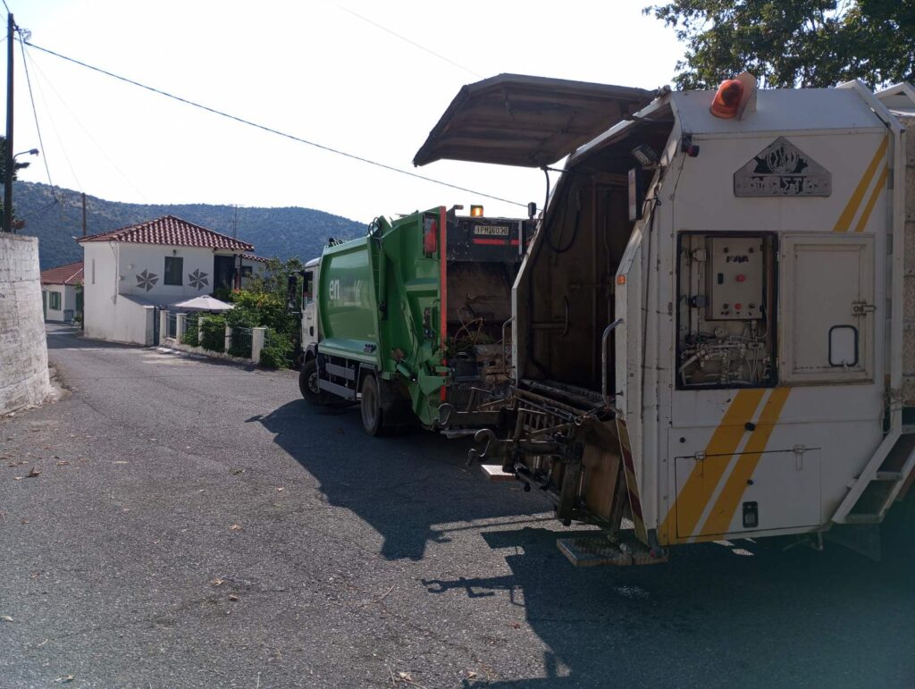 Ολοκληρώθηκε ο τρίτος κύκλος πλύσης και απολύμανσης των κάδων απορριμμάτων στον Δήμο Βόρειας Κυνουρίας