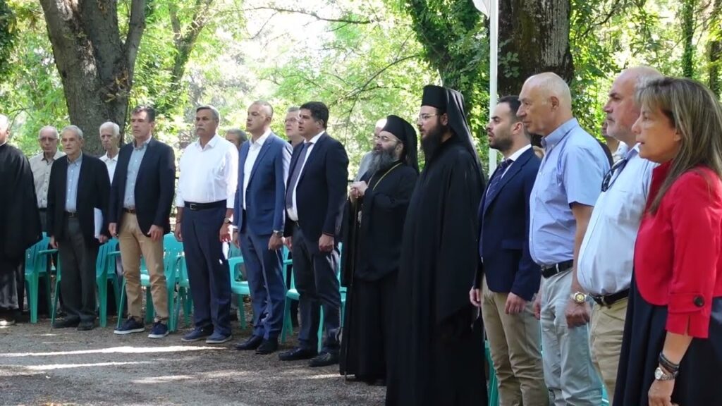 Ιερό Μνημόσυνο για Ιδρυτές, Ευεργέτες και Πεσόντες Τεγεάτες στο Πάρκο του Τεγεατικού Συνδέσμου