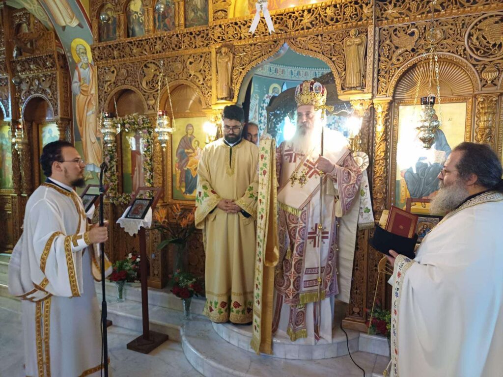 Χειροτονία νέου Διακόνου στον ενοριακό Ιερό Ναό Αγίας Μαρίνας Ξηροπηγάδου Κυνουρίας