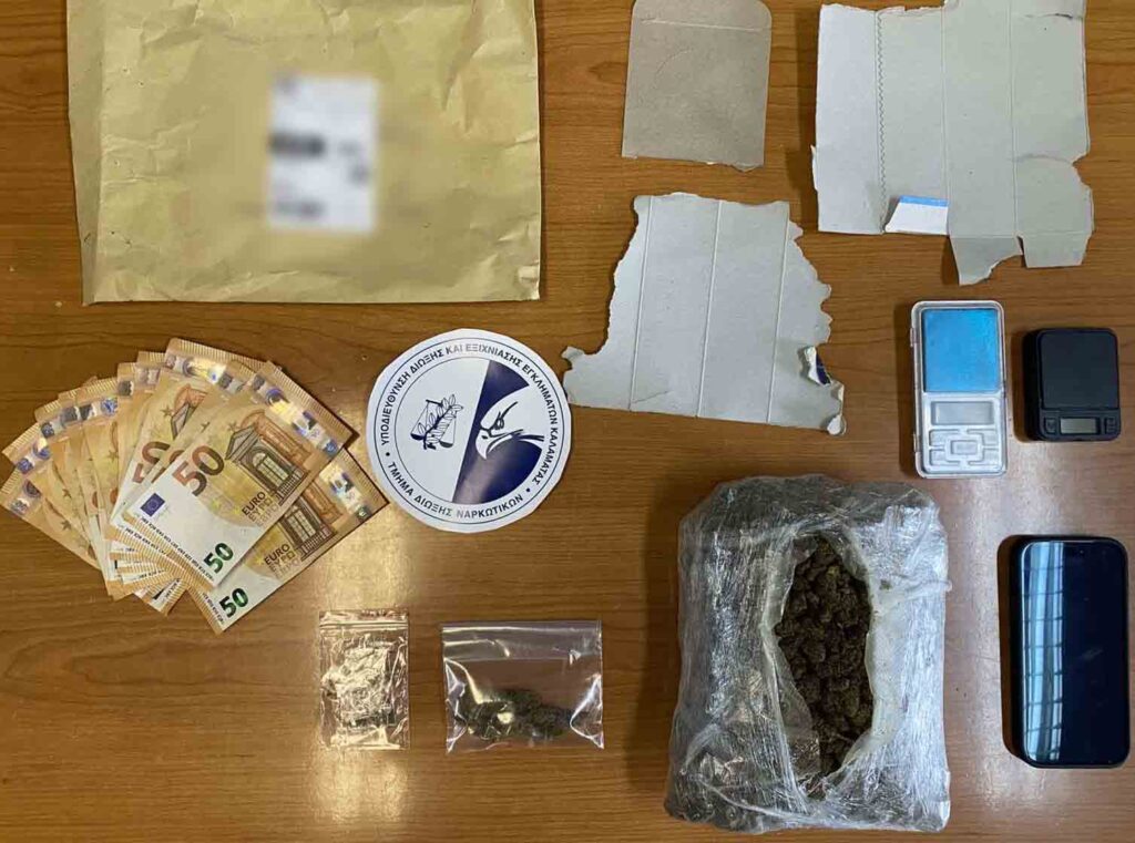 Δέμα με κάνναβη από την Αττική έφερε τη σύλληψη 27χρονου στη Μεσσηνία