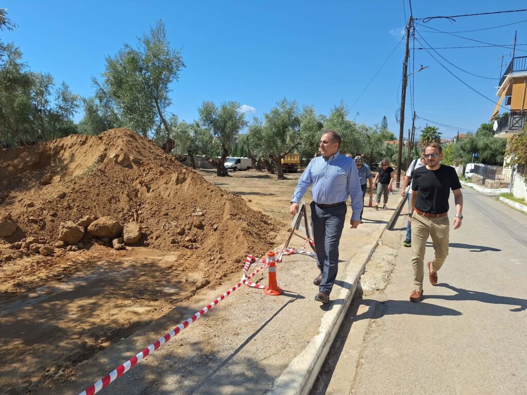 Υπό διαμόρφωση νέος περιφερειακός χώρος στάθμευσης πλησίον του Κοιμητηρίου της Καλαμάτας