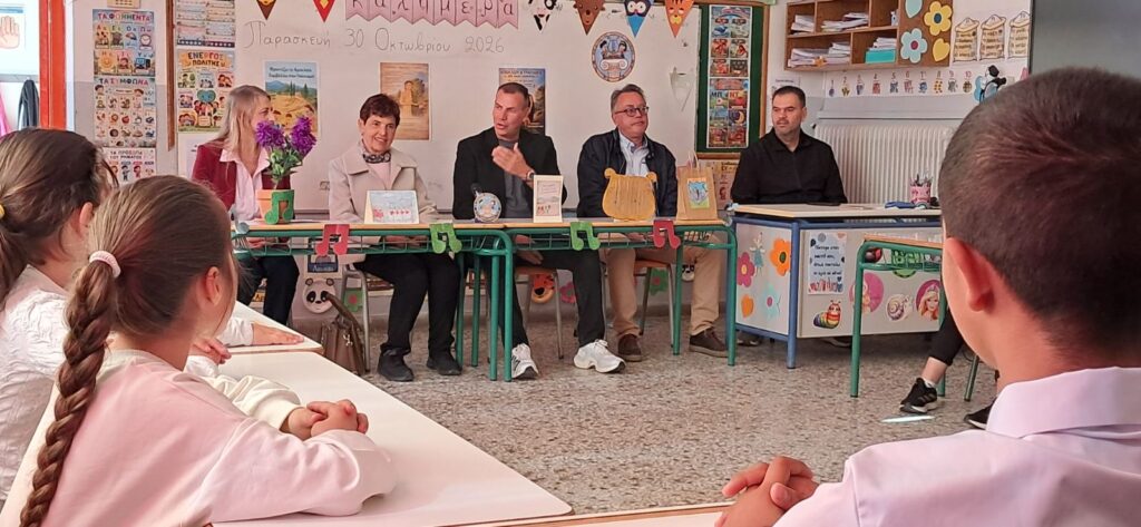Μικροί δημοσιογράφοι εν δράσει στη Σπάρτη