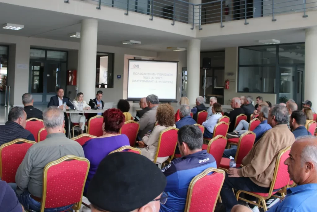 Μελέτες πολεοδόμησης για Μπούκα και Μαυρομμάτι παρουσιάστηκαν στη Μεσσήνη